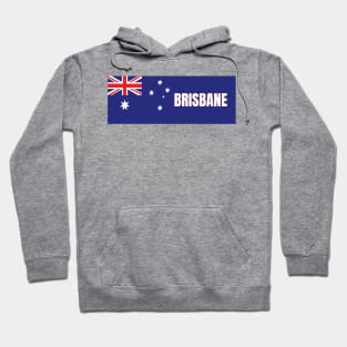 Brisbane City in Australian Flag Hoodie